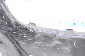 Front bumper bare Ford Fusion mk5 13-16 without parking sensors, black, worn, cracked, broken mount