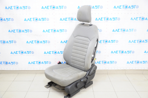Driver's seat Ford Fusion mk5 13-18 without airbag, mechanical, cloth, gray, dry-cleanable