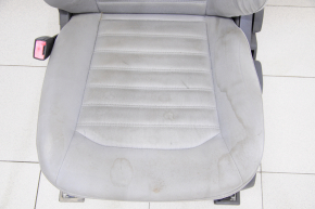 Driver's seat Ford Fusion mk5 13-18 without airbag, mechanical, cloth, gray, dry-cleanable