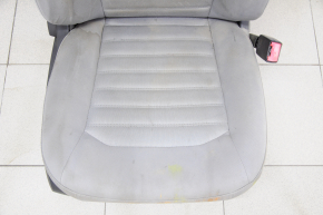 Passenger seat Ford Fusion mk5 13-15 without airbag, mechanical, cloth, gray, dry-cleanable