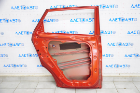 Door bare rear left Hyundai Tucson 16-21 orange SA5, dent, bent corner, bumps