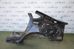 Quarter wing rear left Ford Fusion mk5 13-20 black, pokes
