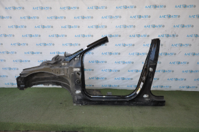 Front quarter left Ford Fusion mk5 13-20 black, with central pillar, pokes