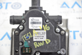 Tesla Model S 12-15 pre-rest RWD cooling system valve with bracket