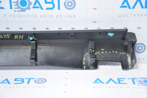 Right threshold Jeep Cherokee KL 14-23 structure broken fasteners, scratches