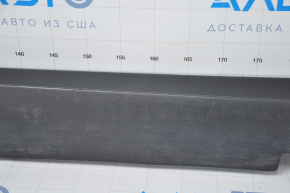 Right threshold Jeep Cherokee KL 14-23 structure dented in front, tear, broken fasteners, sawed, scratches