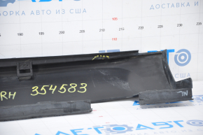 Right threshold Mercedes W164 ML 06-11 structure torn off 1 fastening, scratches, scuffs