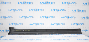 Right threshold Subaru b9 Tribeca 06-07 structure breakage of fastening, holes drilled, worn