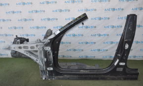 Front left quarter Cadillac CTS 14 - graphite with central pillar, dented side member