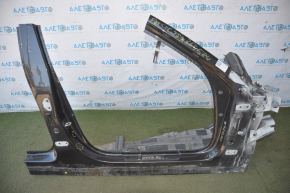 Front right quarter Cadillac CTS 14 - graphite with central pillar, dented, sawn off side member, butts