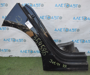Sunset rear wing right VW Jetta 11-18 USA black, pokes