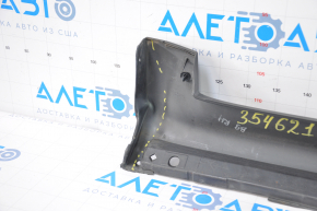 Right threshold Subaru b9 Tribeca 06-07 structure dented in front, broken fastening, scratches, scuffs