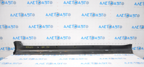 Right threshold Subaru b9 Tribeca 06-07 structure for backlight, broken fasteners, tears, scratches, drilled holes