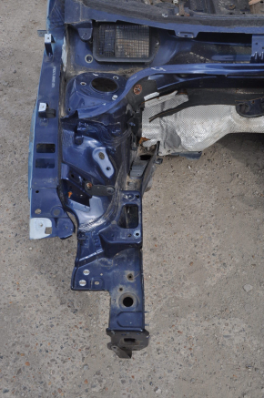 Front right quarter VW Jetta 11-18 USA blue on body, bumps