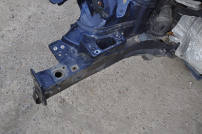 Front right quarter VW Jetta 11-18 USA blue on body, bumps
