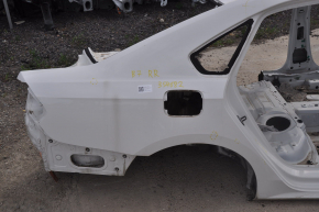 Quarter wing rear right VW Passat b7 12-15 USA white on body, pokes