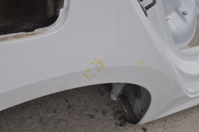 Quarter wing rear right VW Passat b7 12-15 USA white on body, pokes