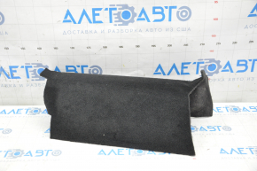 Rear Left Side Member Trim Tesla Model S 12-20 Black, Type 1
