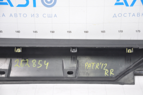 Rear right threshold Jeep Patriot 11-17 structure fasteners breaks