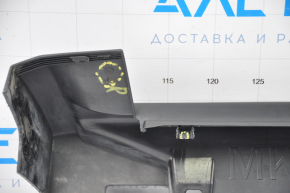 Front right threshold Jeep Compass 11-16 structure, cracks in latches, broken fastening