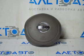 Airbag in steering wheel driver Nissan Versa 12-19 usa dark gray