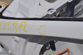 Front left quarter Ford Focus mk3 11-18 white on the body, pokes