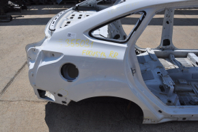 Quarter wing rear right Ford Focus mk3 11-18 4d white on the body, dented, bumps