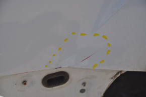 Quarter wing rear right Ford Focus mk3 11-18 4d white on the body, dented, bumps