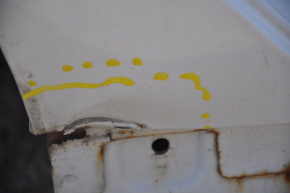 Quarter wing rear right Ford Focus mk3 11-18 4d white on the body, dented, bumps