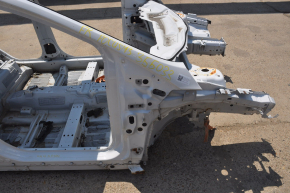 Front right quarter Ford Focus mk3 11-18 white on the body, dented side member