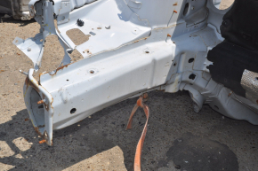 Front right quarter Ford Focus mk3 11-18 white on the body, dented side member