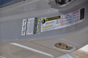 Body pillar central left Nissan Pathfinder 13-20 on the body, pokes