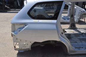 Quarter wing rear right Nissan Pathfinder 13-20 silver on the body, pokes