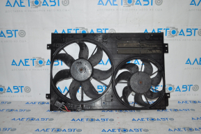 Diffuser radiator shroud assembly VW Passat b7 12-15 USA 2.0TDI