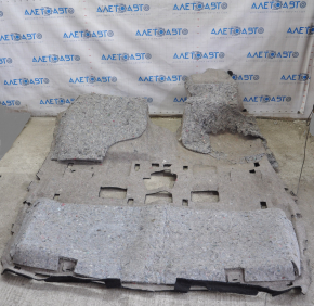 Tesla Model S 12-15 pre-rest floor covering black, dry-cleanable