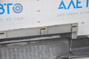Left threshold Cadillac ATS 13-18 silver, broken fastening, dented from below, filed down
