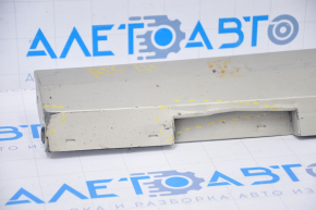 Left threshold Cadillac ATS 13-18 silver, broken fastening, dented from below, filed down