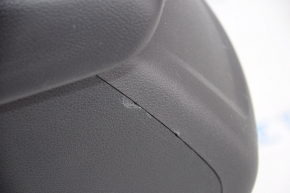 Central console armrest Hyundai Tucson 16-18 leather black, worn