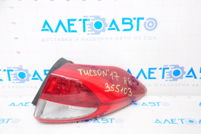 Light outer wing right Hyundai Tucson 16-18 halogen