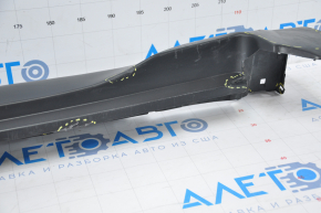 Left threshold Subaru Outback 15-19 structure is dented, fasteners are broken, tears, sawed, worn