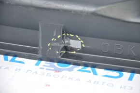 Left threshold Subaru Outback 15-19 structure is dented, fasteners are broken, tears, sawed, worn