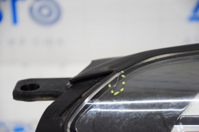 Headlight front right bare Hyundai Tucson 16-18 halogen with mount and overlay, scratches