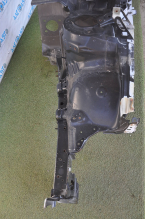 Quarter front left Toyota Prius 30 10-15 black with central pillar