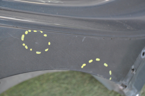 Quarter wing rear right Chevrolet Volt 11-15 green, pokes