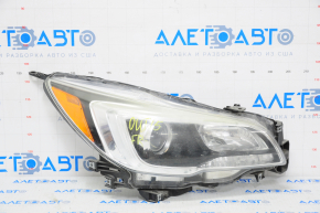Headlight front right Subaru Outback 15-17 bare, pre-rest, halogen, dark, for polishing