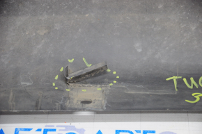 Rear bumper lip Hyundai Tucson 16-18 prerest integral, structure, broken fasteners, scratches