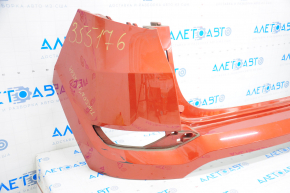 Rear bumper bare Hyundai Tucson 16-18 pre-rest without parking sensors, orange