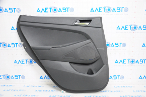 Door trim card rear left Hyundai Tucson 16-18 black, scratches