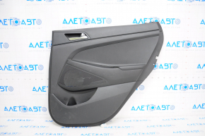 Door trim card rear right Hyundai Tucson 16-18 black, scratches