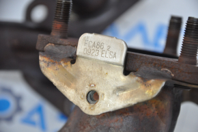Exhaust manifold with catalytic converter Subaru Outback 15-19 without casing